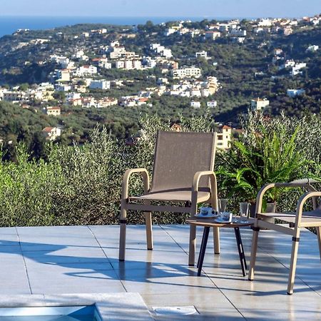 Villa Konstantinos Hilltop Vineyard Escape Almirída Kültér fotó