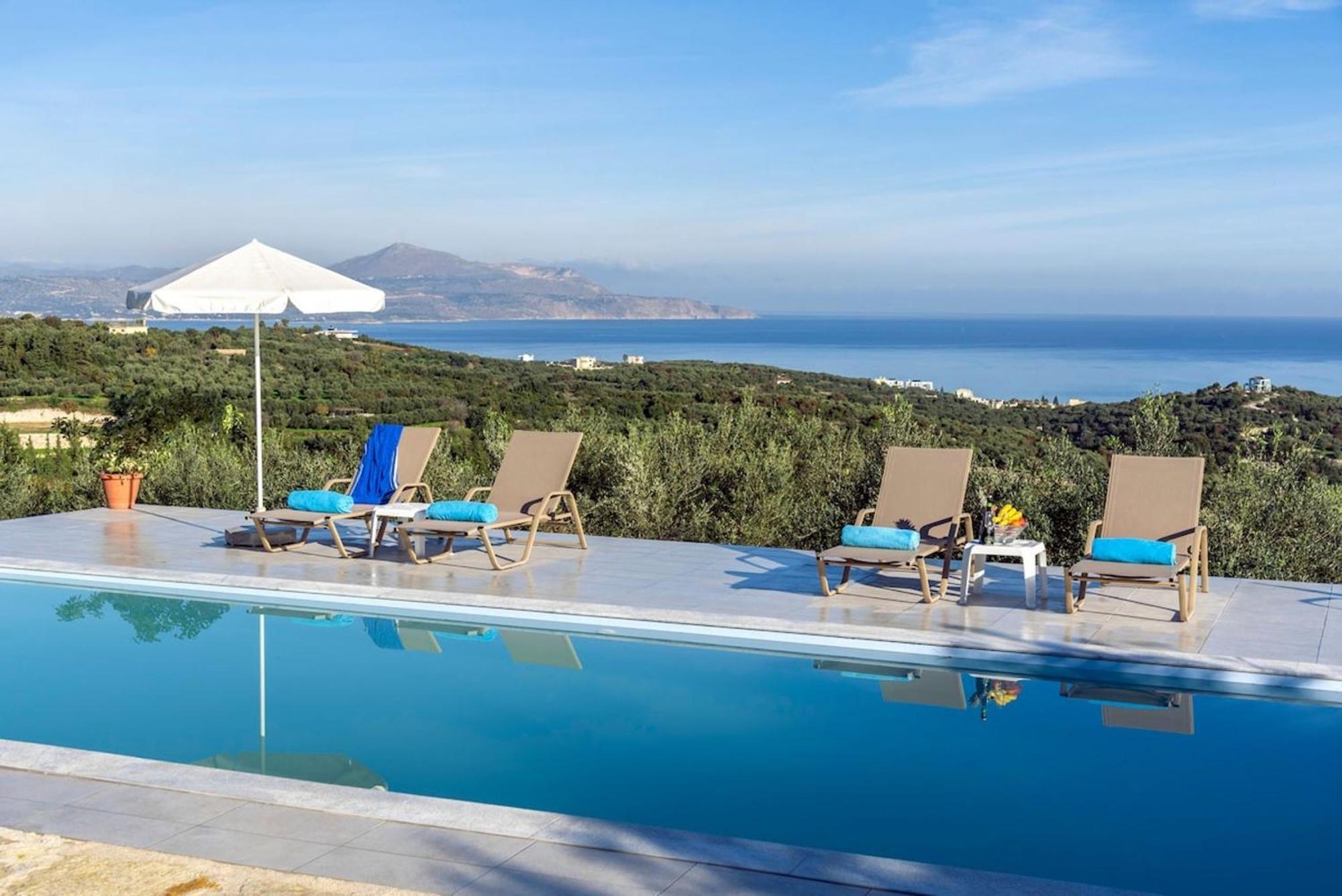 Villa Konstantinos Hilltop Vineyard Escape Almirída Kültér fotó