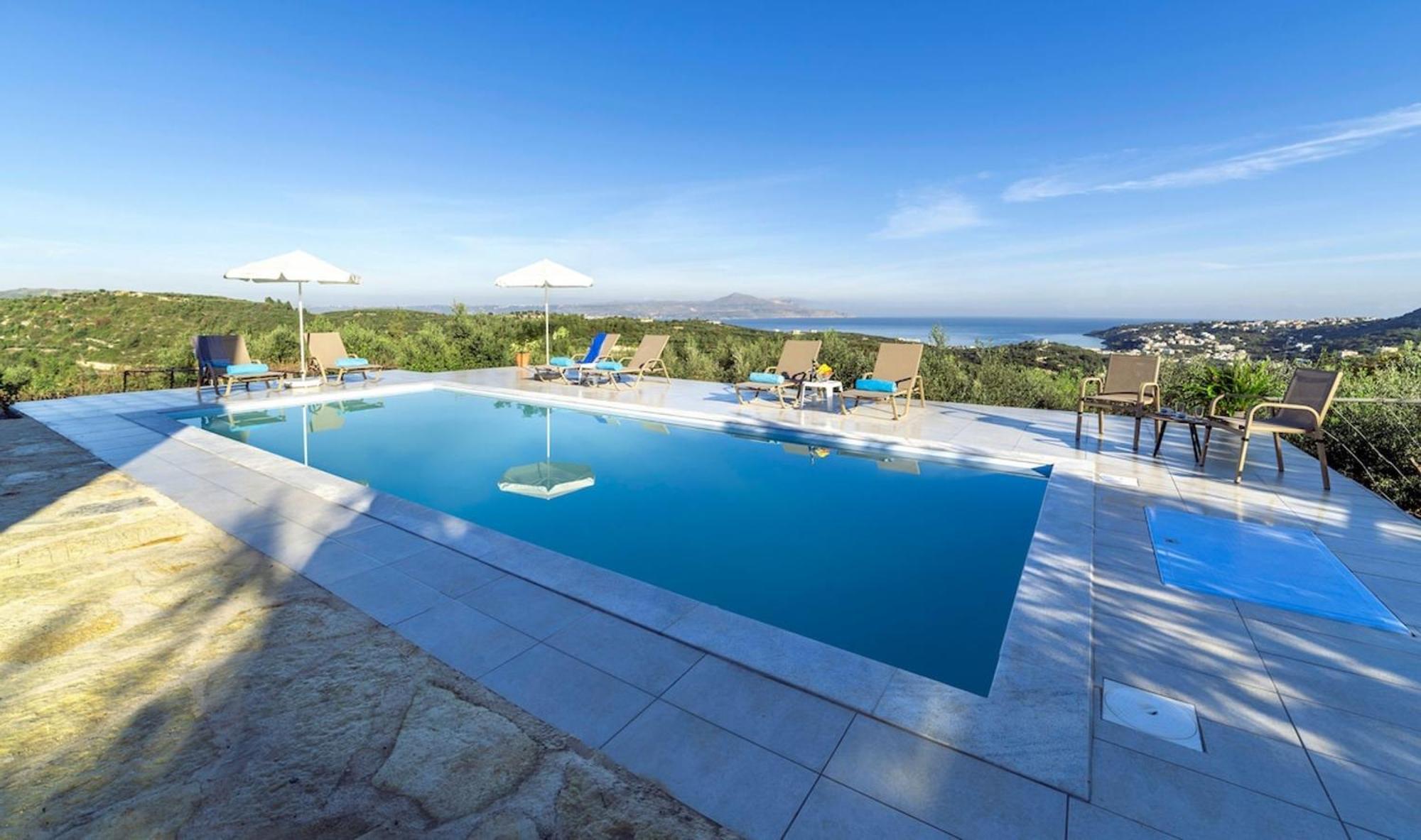 Villa Konstantinos Hilltop Vineyard Escape Almirída Kültér fotó