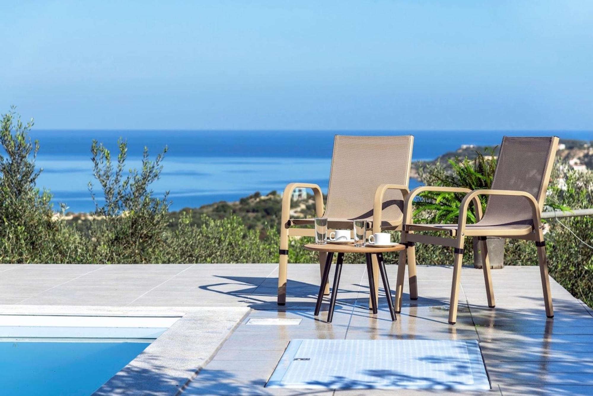 Villa Konstantinos Hilltop Vineyard Escape Almirída Kültér fotó