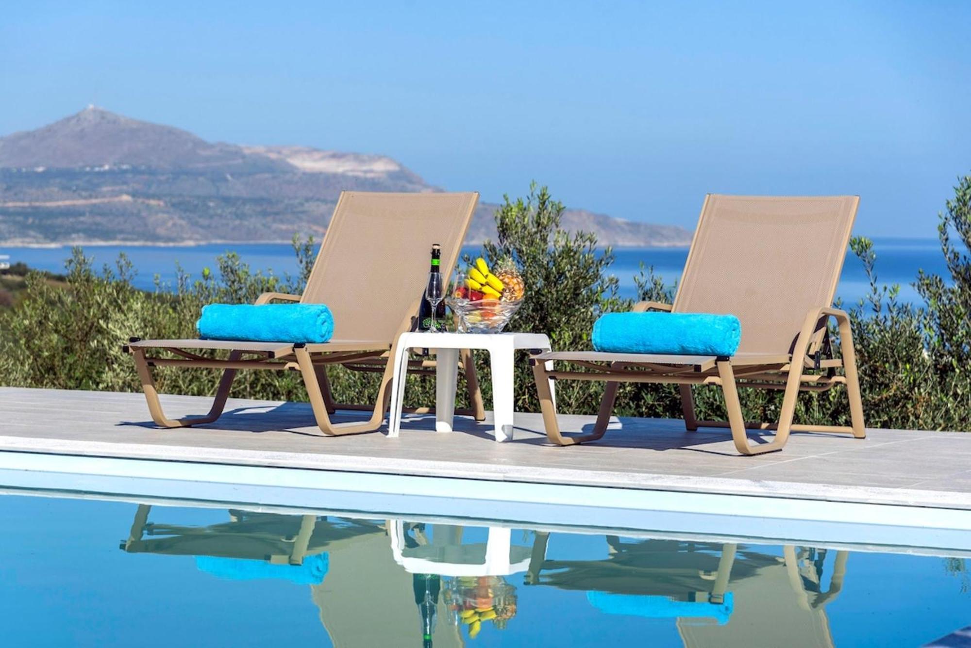 Villa Konstantinos Hilltop Vineyard Escape Almirída Kültér fotó