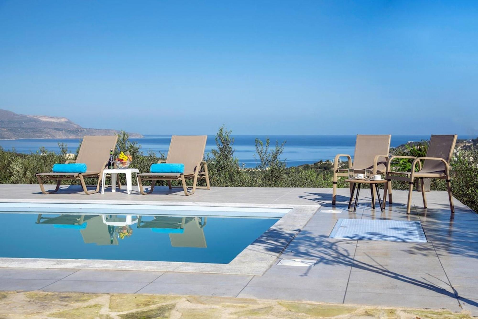 Villa Konstantinos Hilltop Vineyard Escape Almirída Kültér fotó