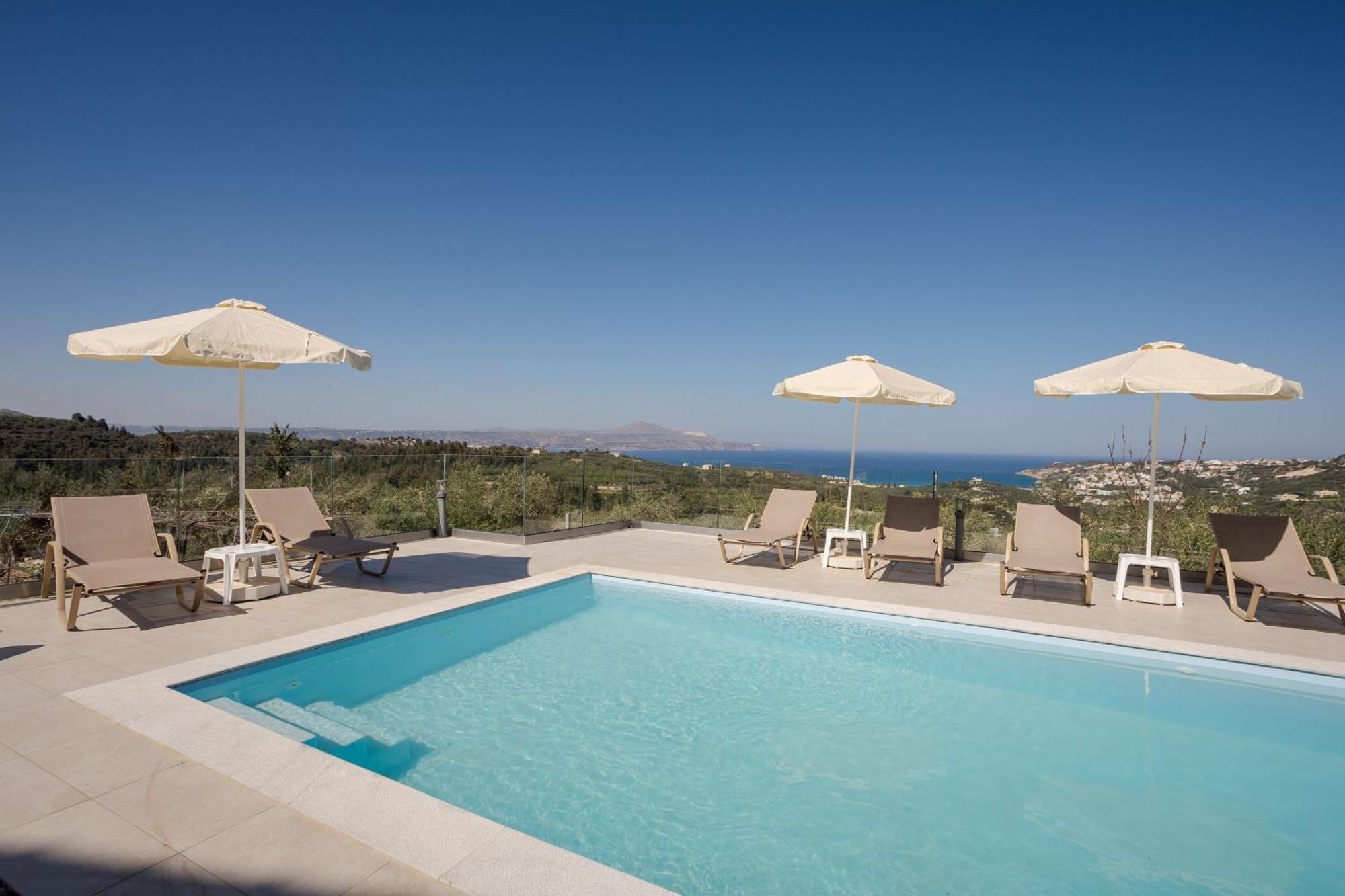Villa Konstantinos Hilltop Vineyard Escape Almirída Kültér fotó