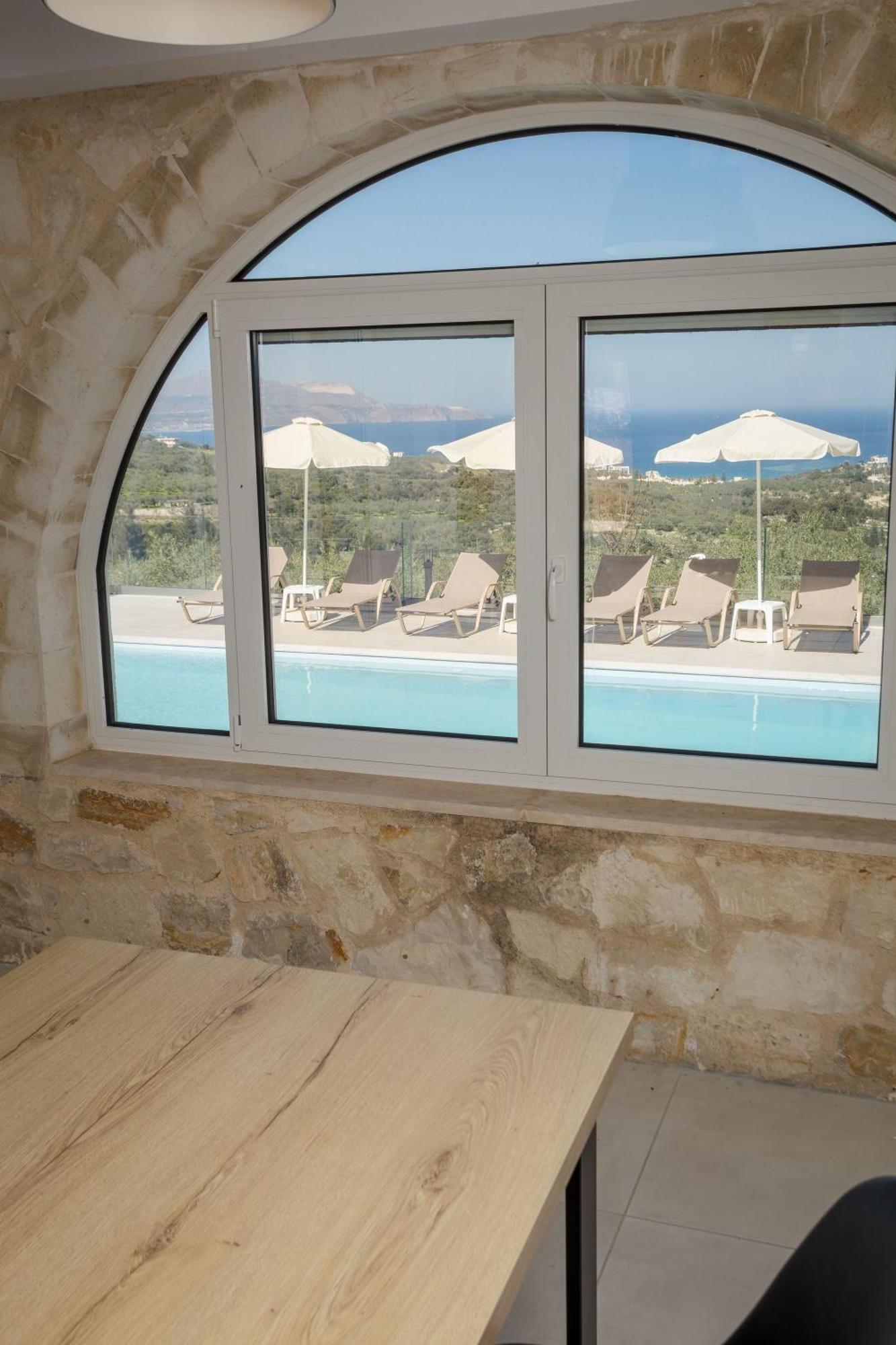Villa Konstantinos Hilltop Vineyard Escape Almirída Kültér fotó