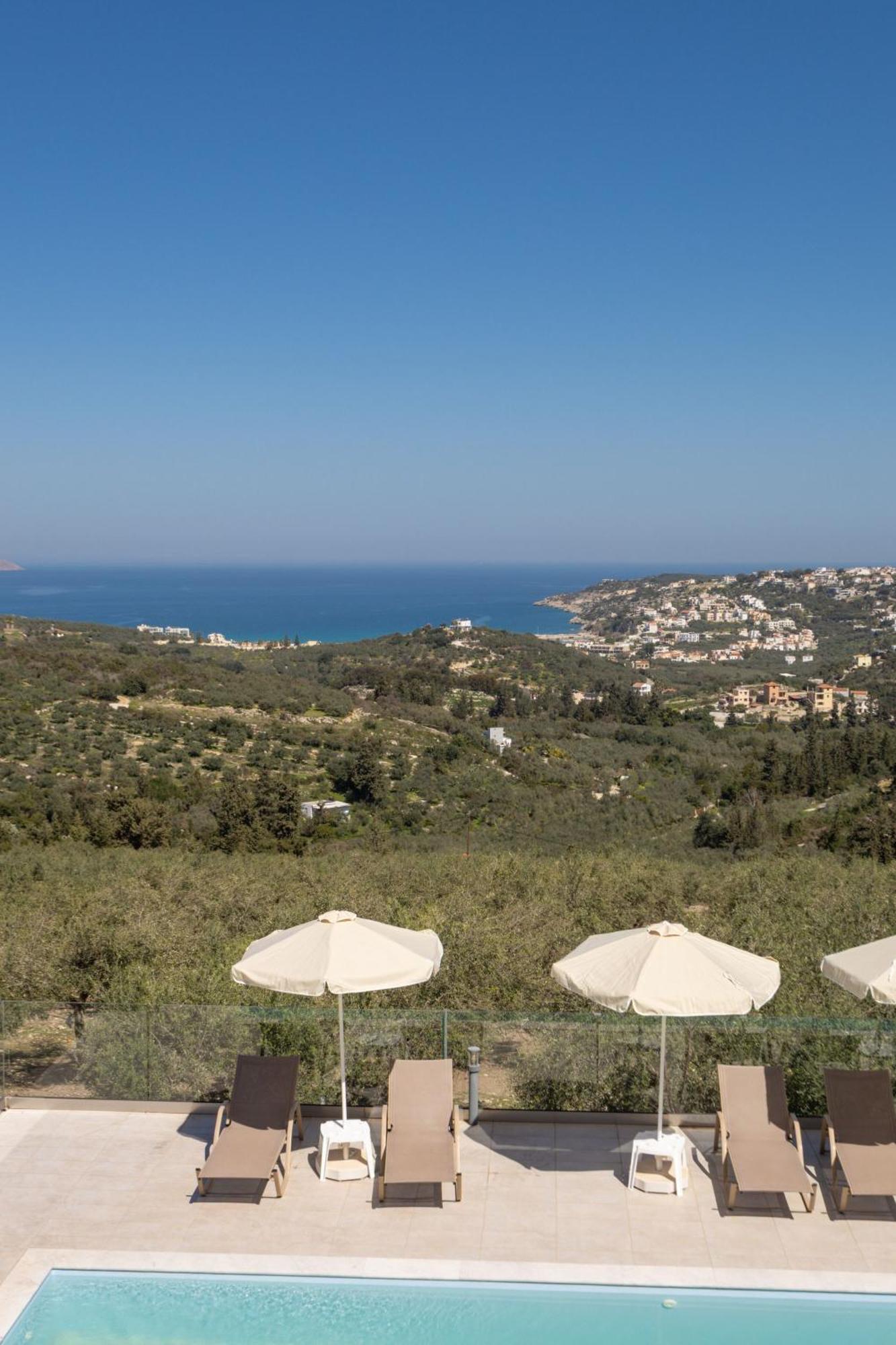 Villa Konstantinos Hilltop Vineyard Escape Almirída Kültér fotó